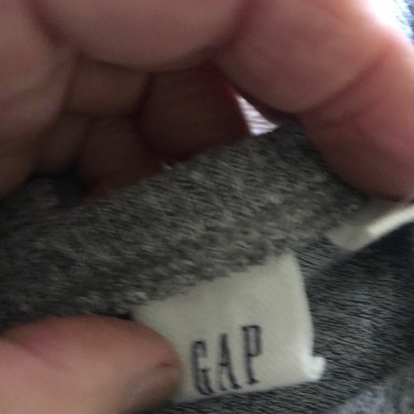 Gap Coverup gray heathered V neck sz M soft - Picture 4 of 9